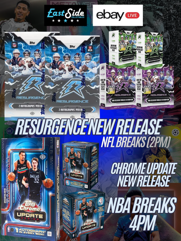 🇦🇺NFL & NBA BREAKS 🇦🇺CHROME UPDATE NBA & NFL RESURGENCE
