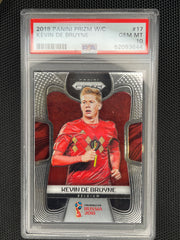 2018 Panini Prizm World Cup #17 Kevin De Bruyne PSA 10