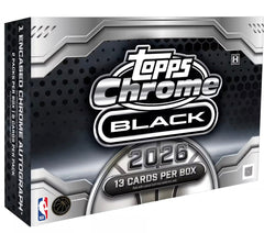 2025/26 Topps Chrome Black Basketball Hobby Box