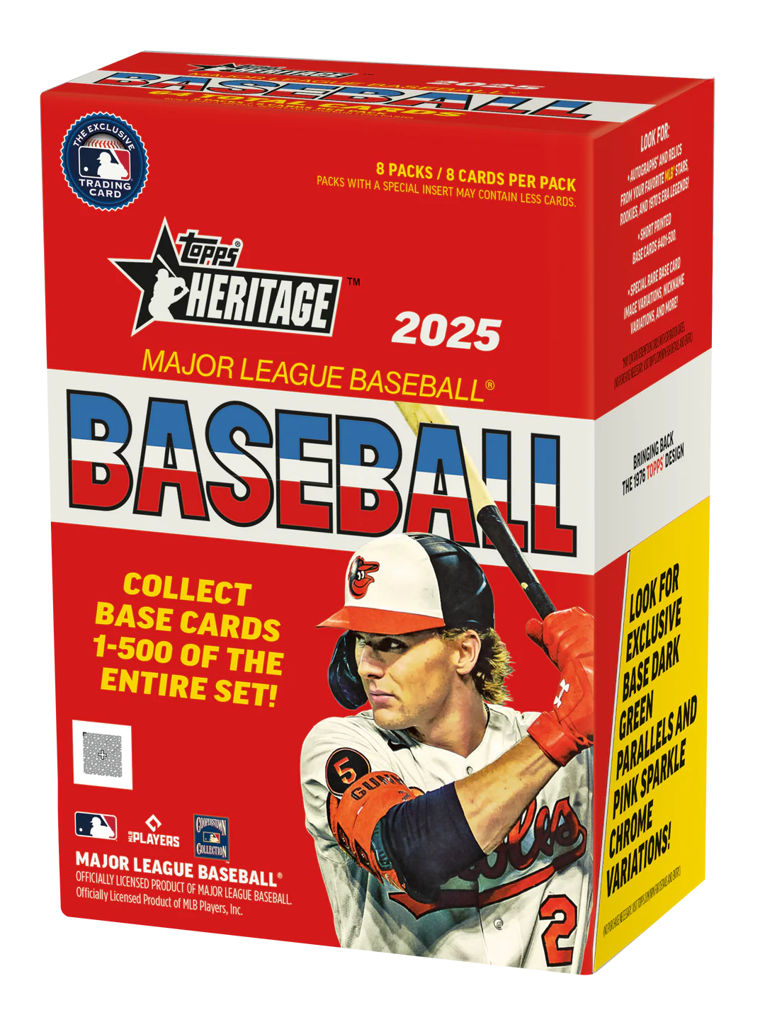 2025 Topps Heritage Baseball Value Box
