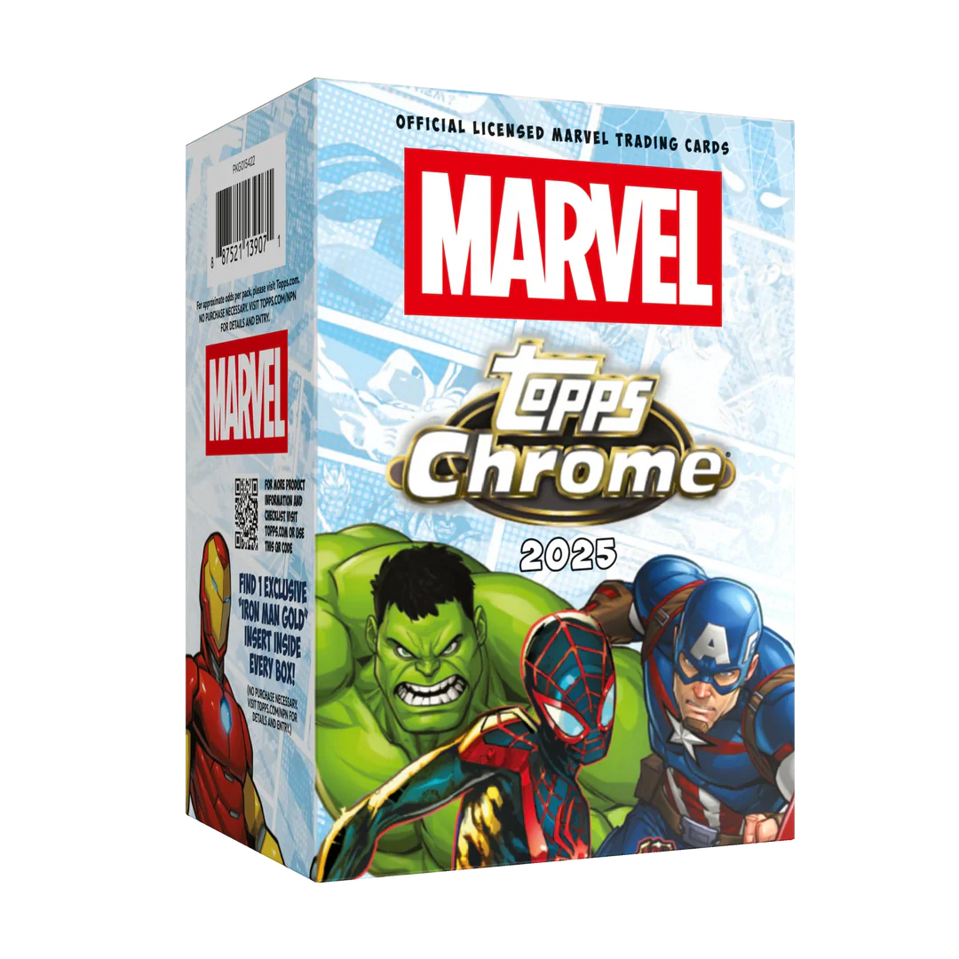 2025 Topps Chrome Marvel Comics Blaster Box