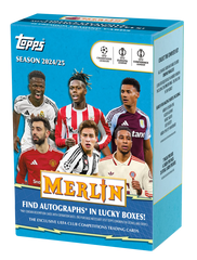 2024/25 Topps Chrome Merlin UEFA Club Competitions Soccer Value Box