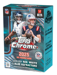 2025 Topps Chrome Football NFL Value Box
