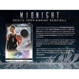 2023-24 Topps Midnight Basketball Hobby Box **PRE-ORDER**