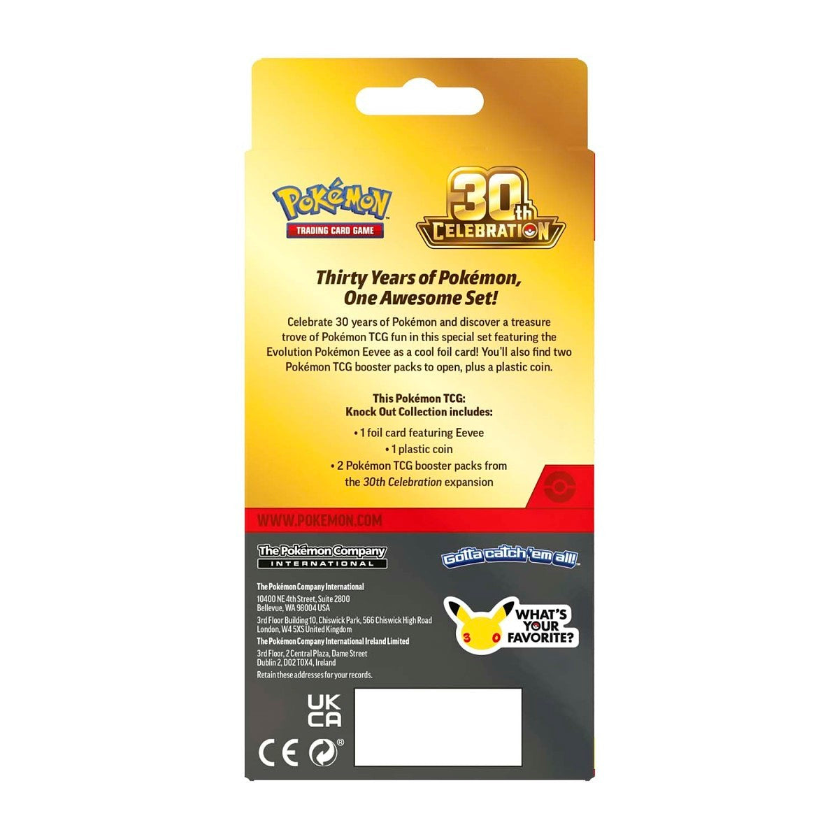 Pokemon 30th Knock Out Collection (Eevee)