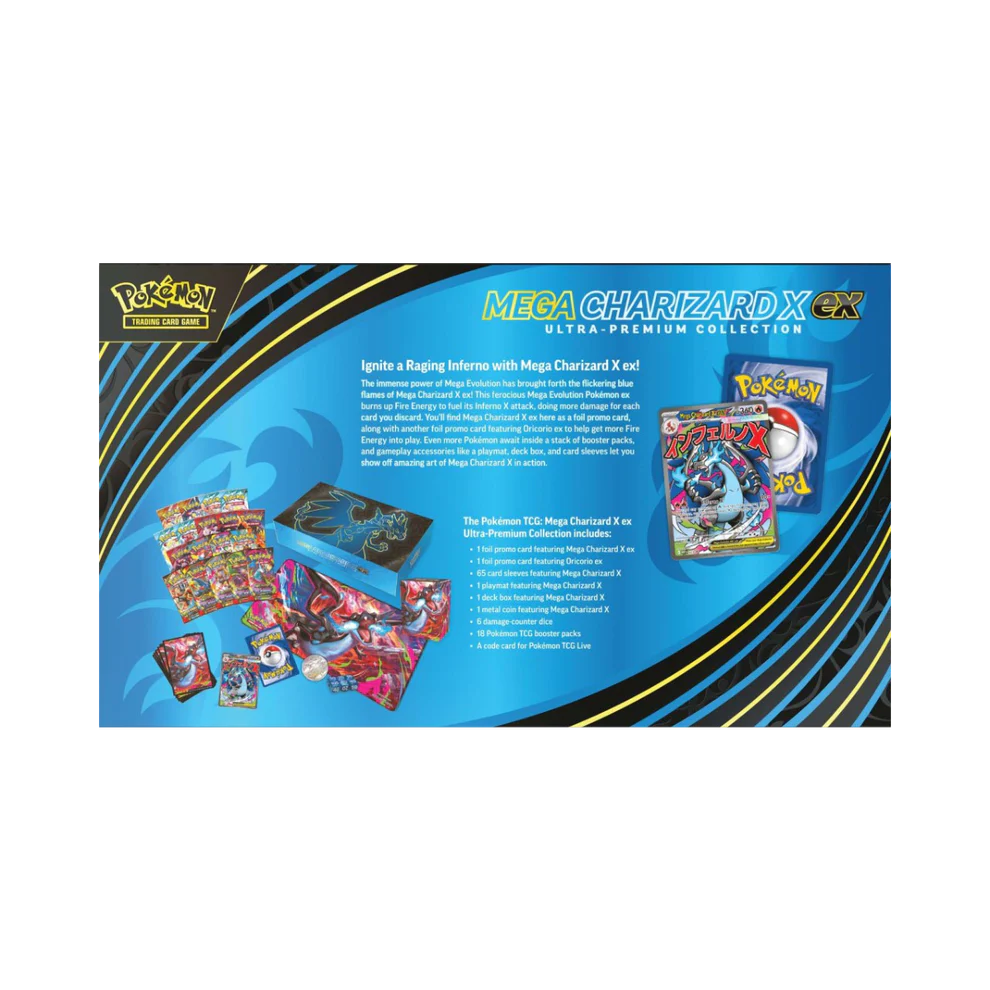 Pokemon TCG: Mega Charizard X ex Ultra-Premium Collection
