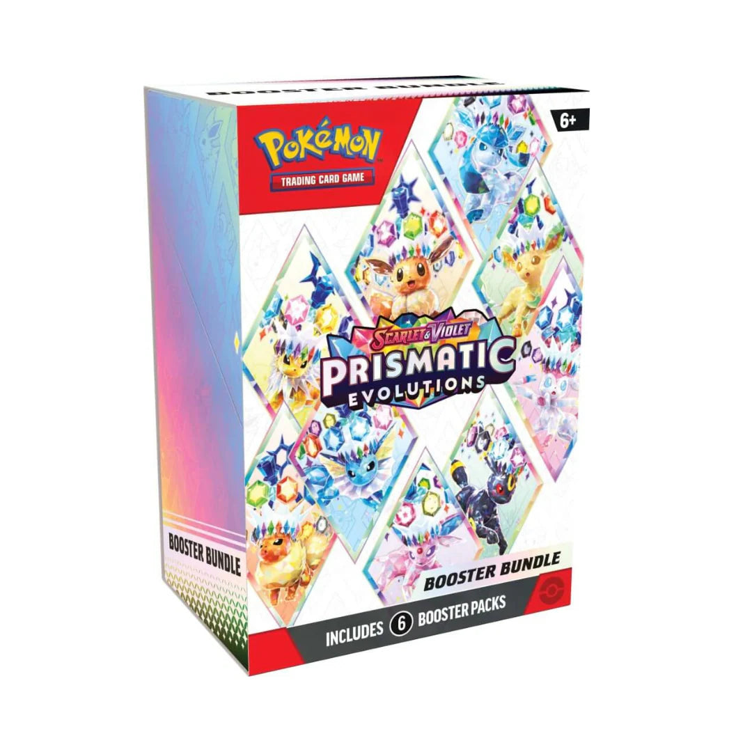 POKÉMON TCG Scarlet & Violet 8.5 Prismatic Evolutions Booster Bundle