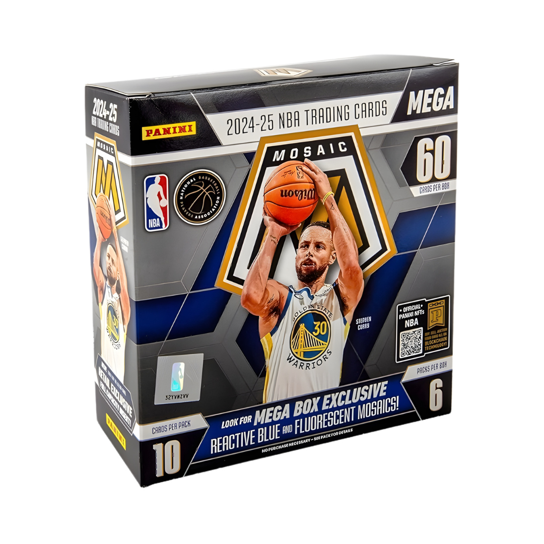 2024-25 Panini Mosaic Basketball Mega Box (Reactive Blue!)