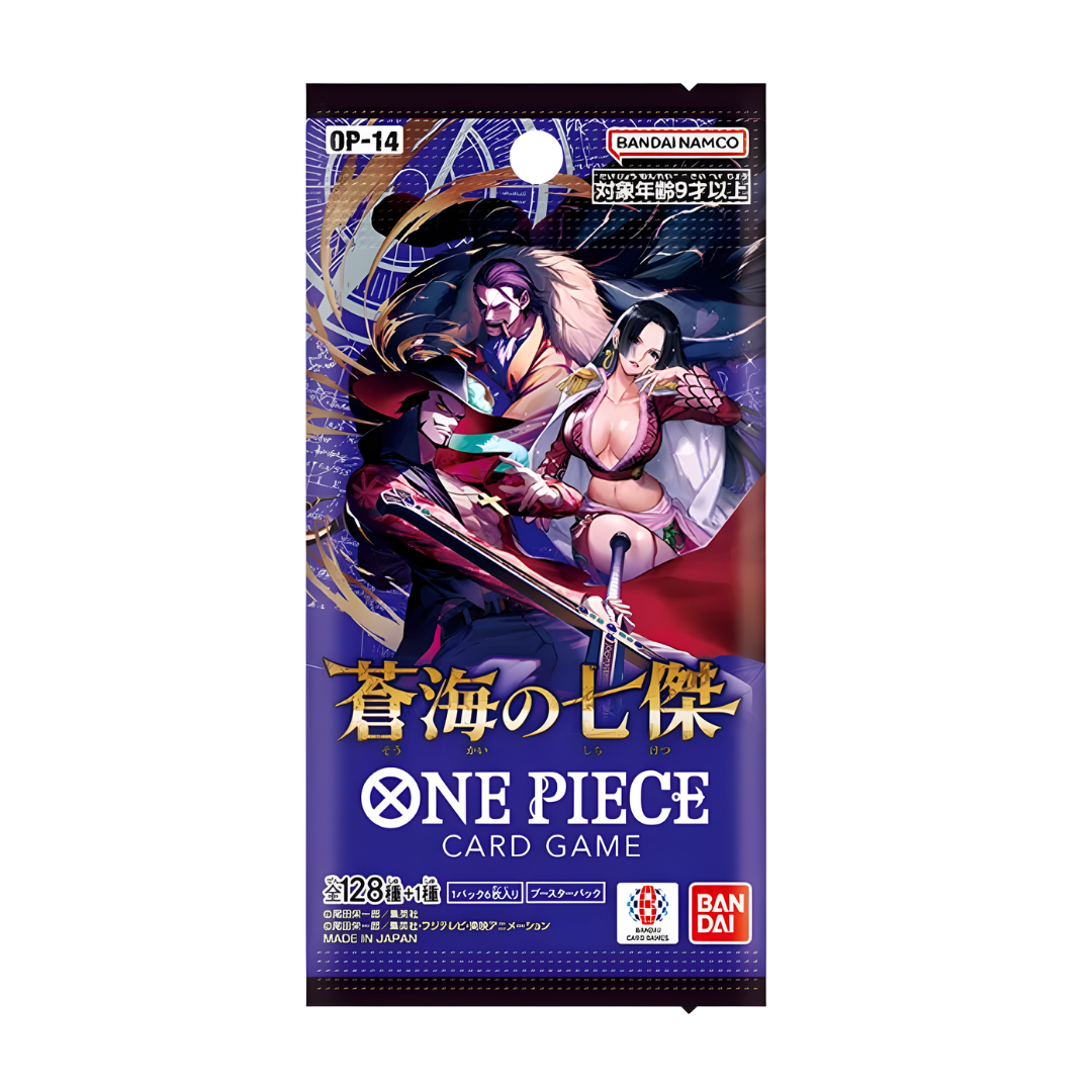 One Piece Card Game - The Azure Sea's Seven OP-14 Booster Pack (Japanese)