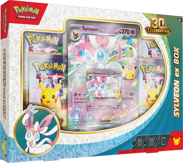 Pokemon - TCG - 30th Celebration Sylveon ex Box