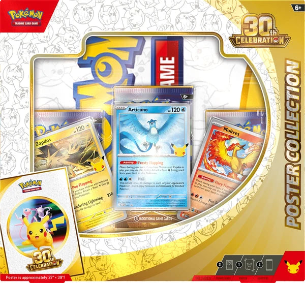 Pokemon - TCG - 30th Celebration Poster Collection