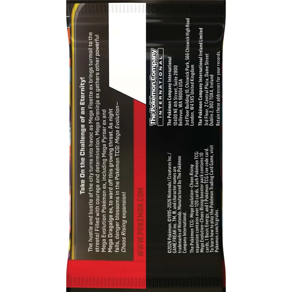 Pokemon TCG: Mega Evolution ME04 - Chaos Rising Booster Box