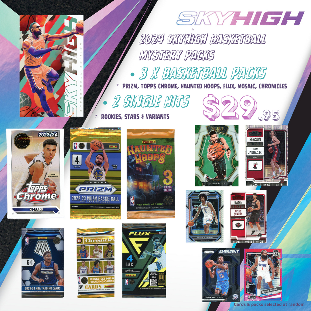 2024 Skyhigh Cards Basketball Mystery Pack