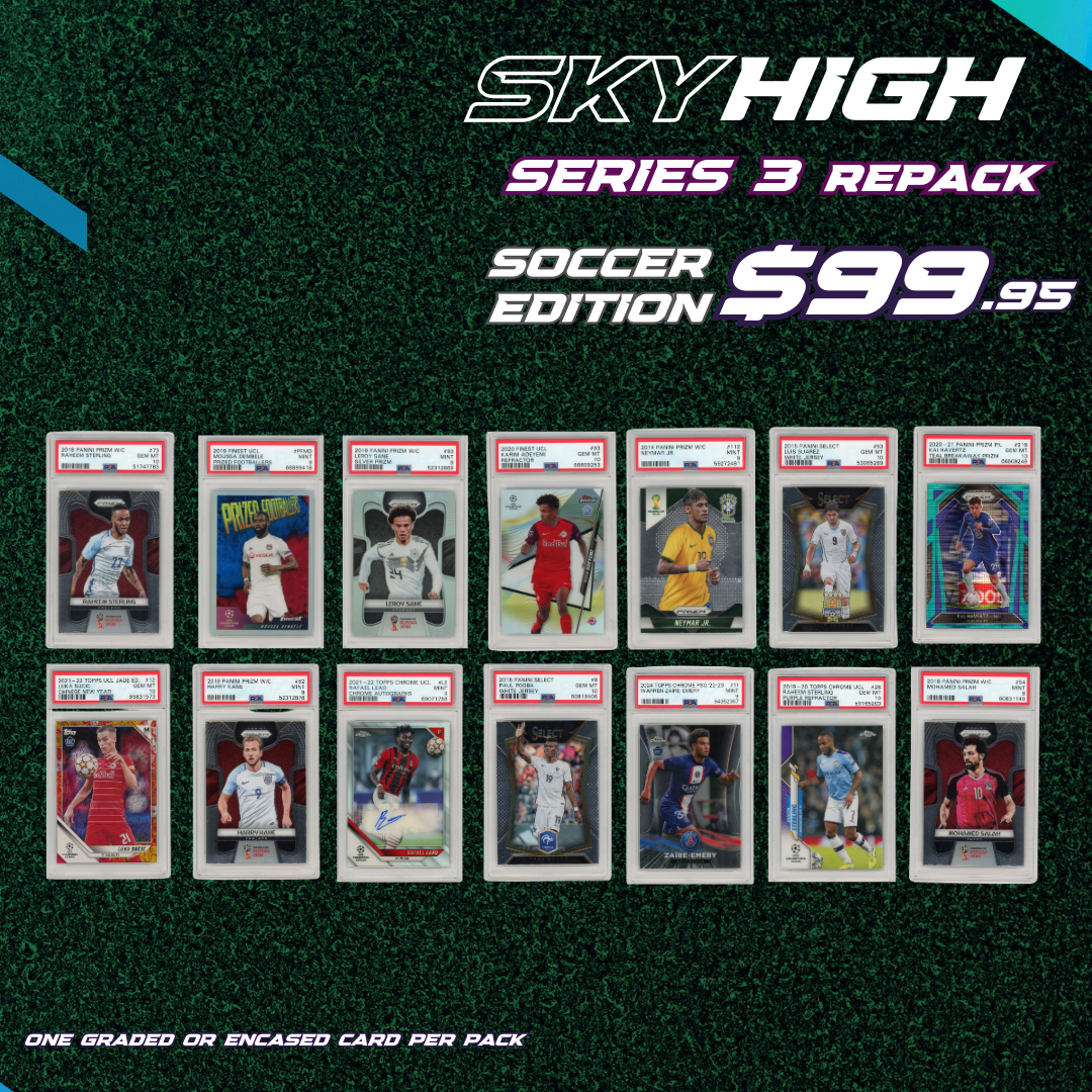 2025 Skyhigh Cards Soccer Series 3 Repack