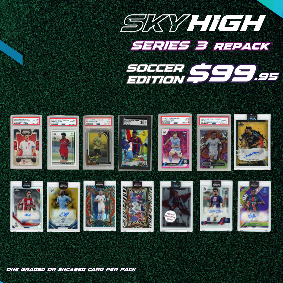 2025 Skyhigh Cards Soccer Series 3 Repack