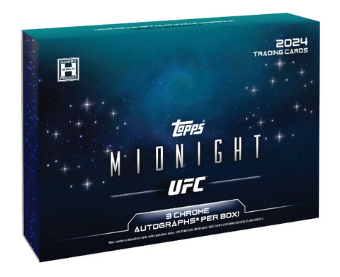 2024 Topps Midnight UFC Hobby Box **PRE-ORDER**