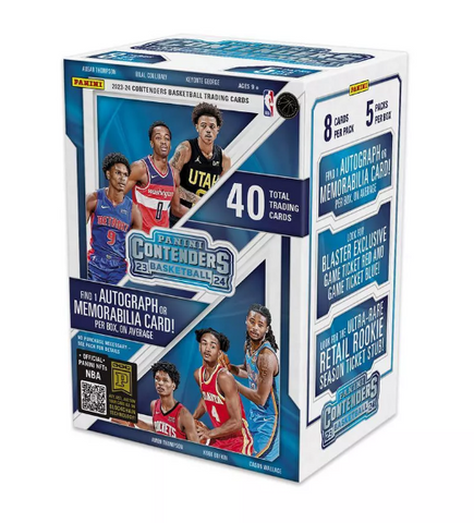 2023-24 Panini Contenders Basketball Blaster Box **BREAK LIVE**