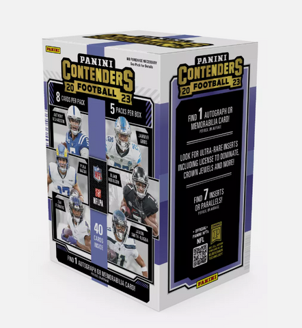 2023 Panini Contenders Football Hobby Blaster Box **BREAK LIVE**