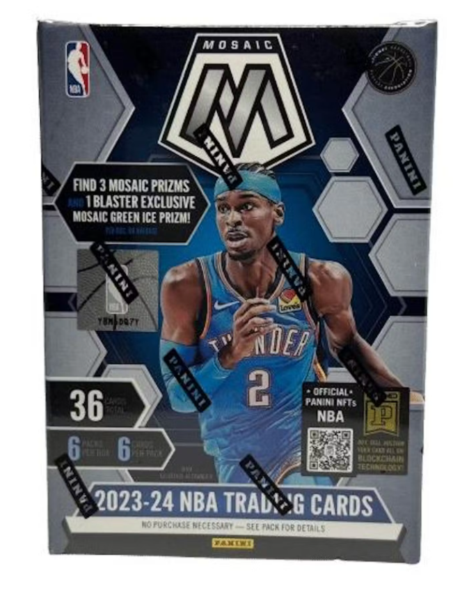 2023-24 Panini Mosaic Basketball Hobby Blaster Box