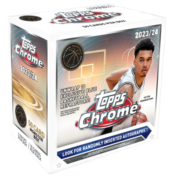 2023-24 Topps Chrome Basketball Monster Box