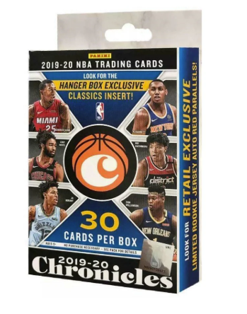 2019-20 Panini Chronicles Basketball Hanger Box