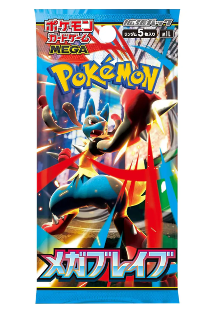 Pokémon TCG: Mega Brave (M1L) Booster Pack