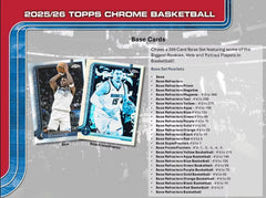 2025-26 Topps Chrome Basketball Mega Box **IN STOCK**