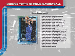 2025-26 Topps Chrome Basketball Mega Box **IN STOCK**