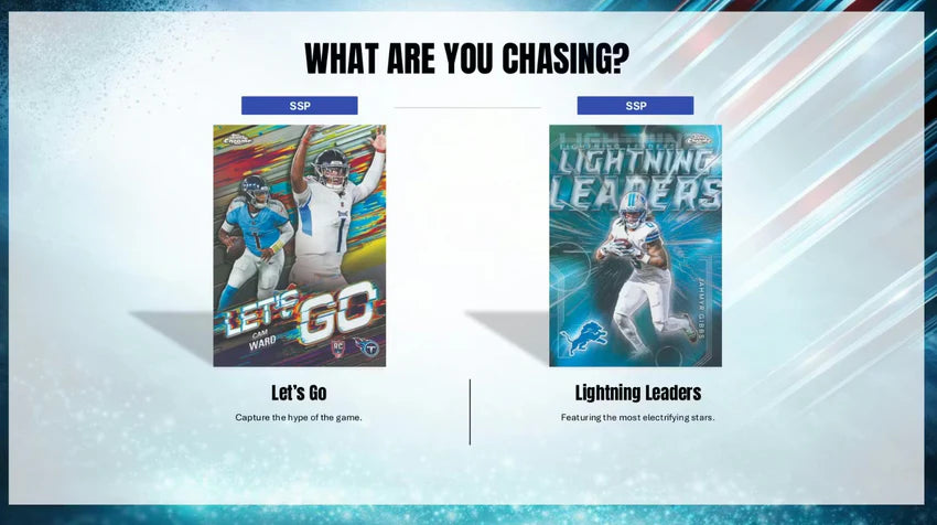 2025 Topps Chrome Football Hobby Box