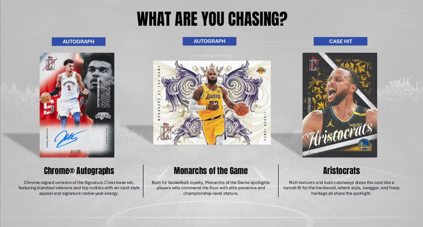 2025-26 Topps Signature Class Basketball Hobby Box