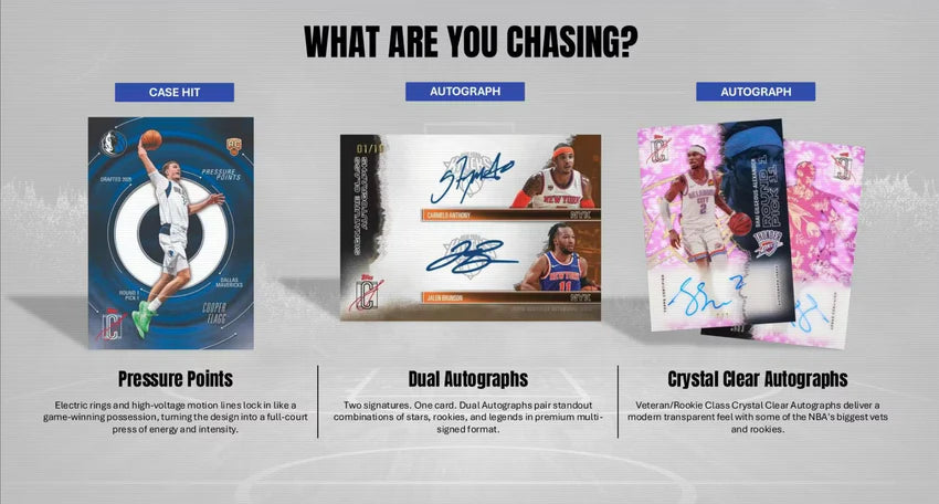 2025-26 Topps Signature Class Basketball Hobby Box
