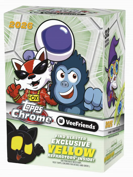 2026 Topps Chrome VeeFriends Value Blaster Box