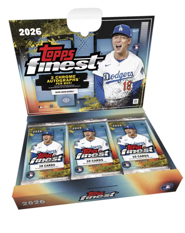 2026 Topps Finest Baseball Hobby Box