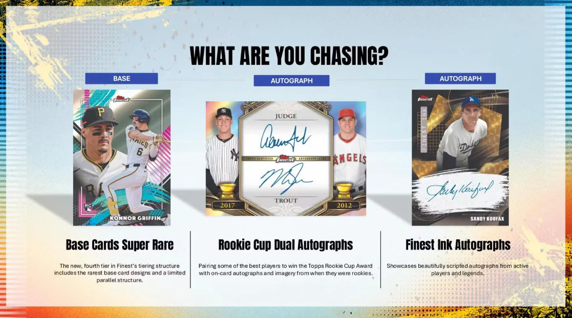 2026 Topps Finest Baseball Hobby Box