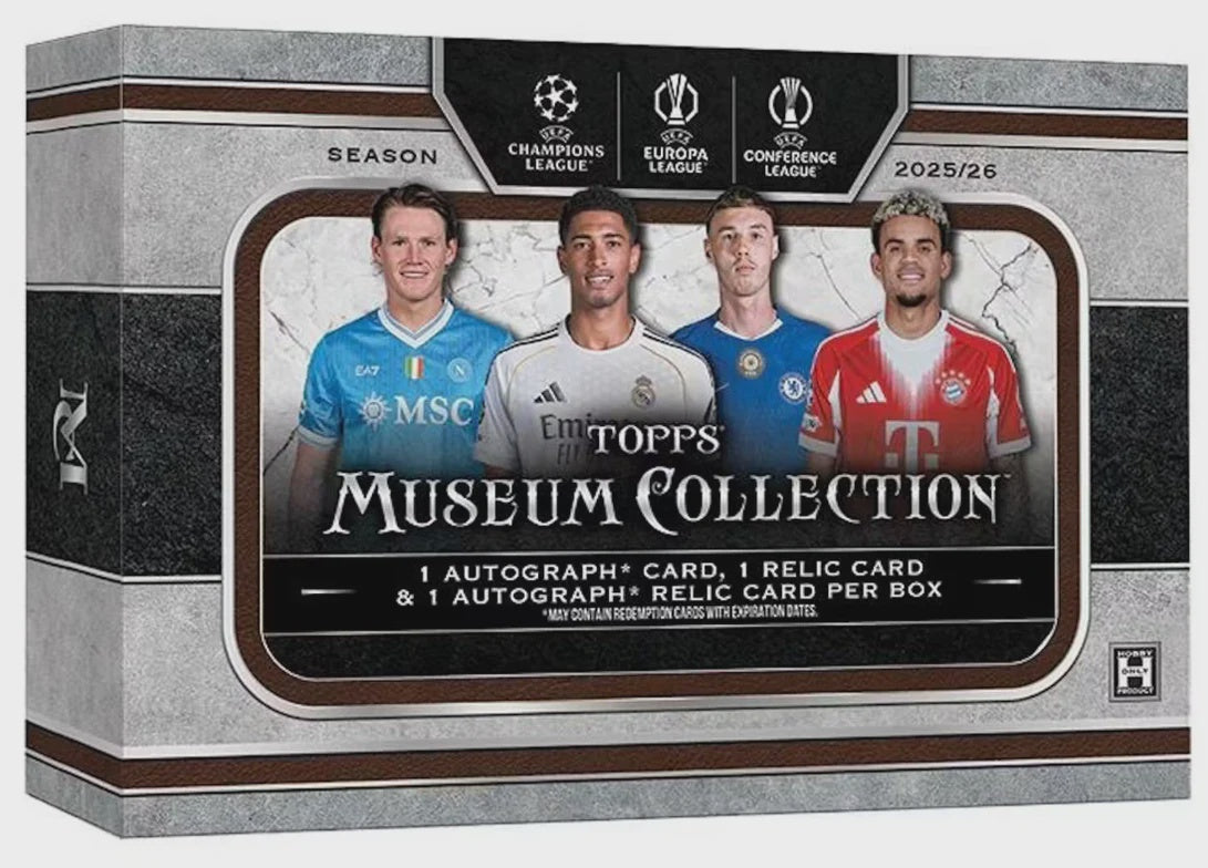 2025/26 Topps Museum Collection UEFA Hobby Box