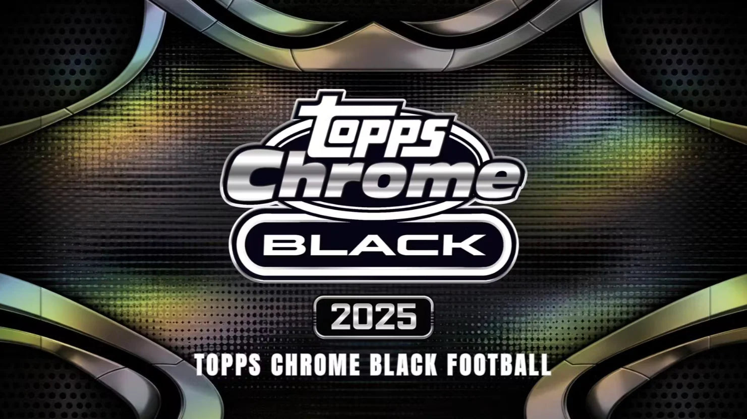 2025 Topps Chrome Black Football NFL Hobby Box