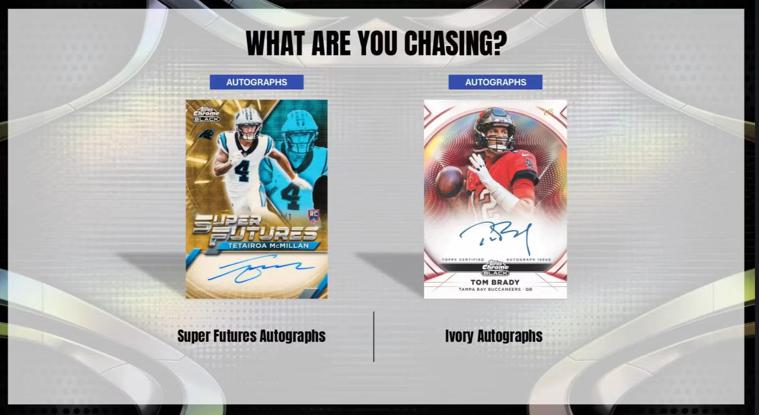 2025 Topps Chrome Black Football NFL Hobby Box