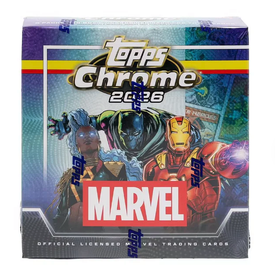 2026 Topps Marvel Comics Chrome Mega Box