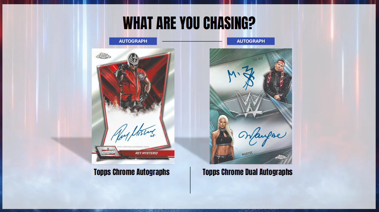 2026 Topps Chrome WWE Wrestling Value Blaster Box
