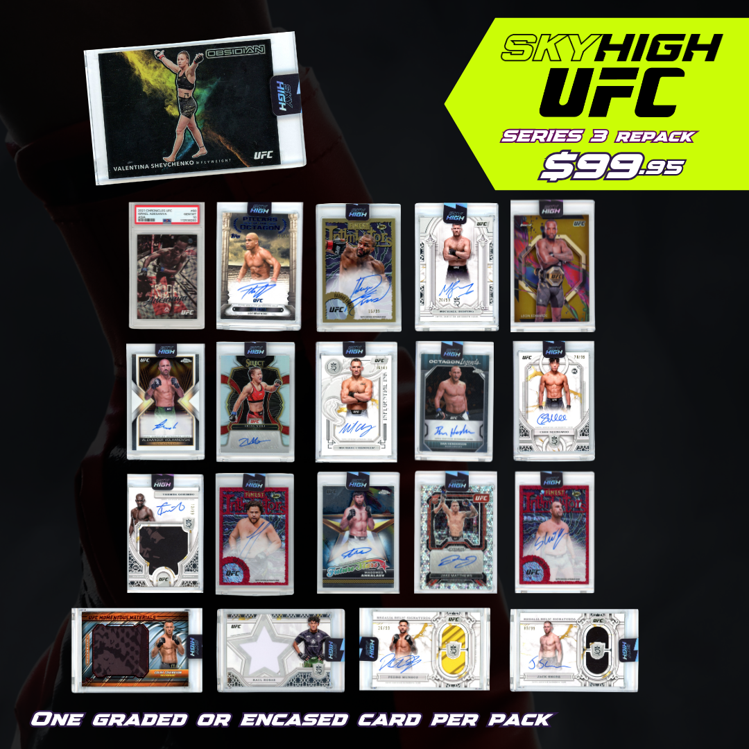 2024 Skyhigh Cards UFC Series 3 Mystery Pack