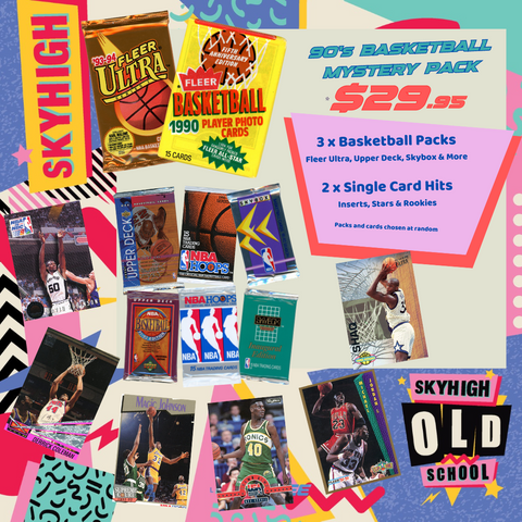 2024 Skyhigh Cards 90's Basketball Mystery Pack