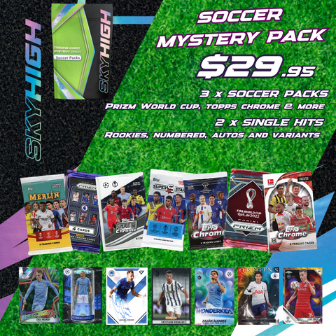 2023 Skyhigh Cards Soccer Mystery Pack