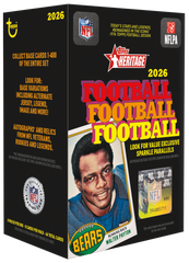 2026 Topps Heritage Football Value Box