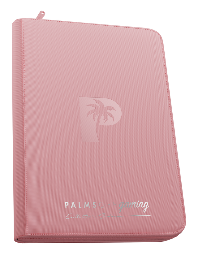 Collector's Series Top Loader Zip Binder - 9 Pocket - Pink