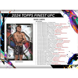 2024 Topps Finest UFC Hobby Box **PRE-ORDER**