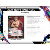 2024 Topps Finest UFC Hobby Box **PRE-ORDER**