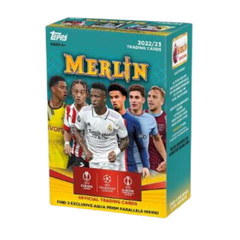 2022-23 Topps UEFA Merlin Chrome Soccer Blaster Box