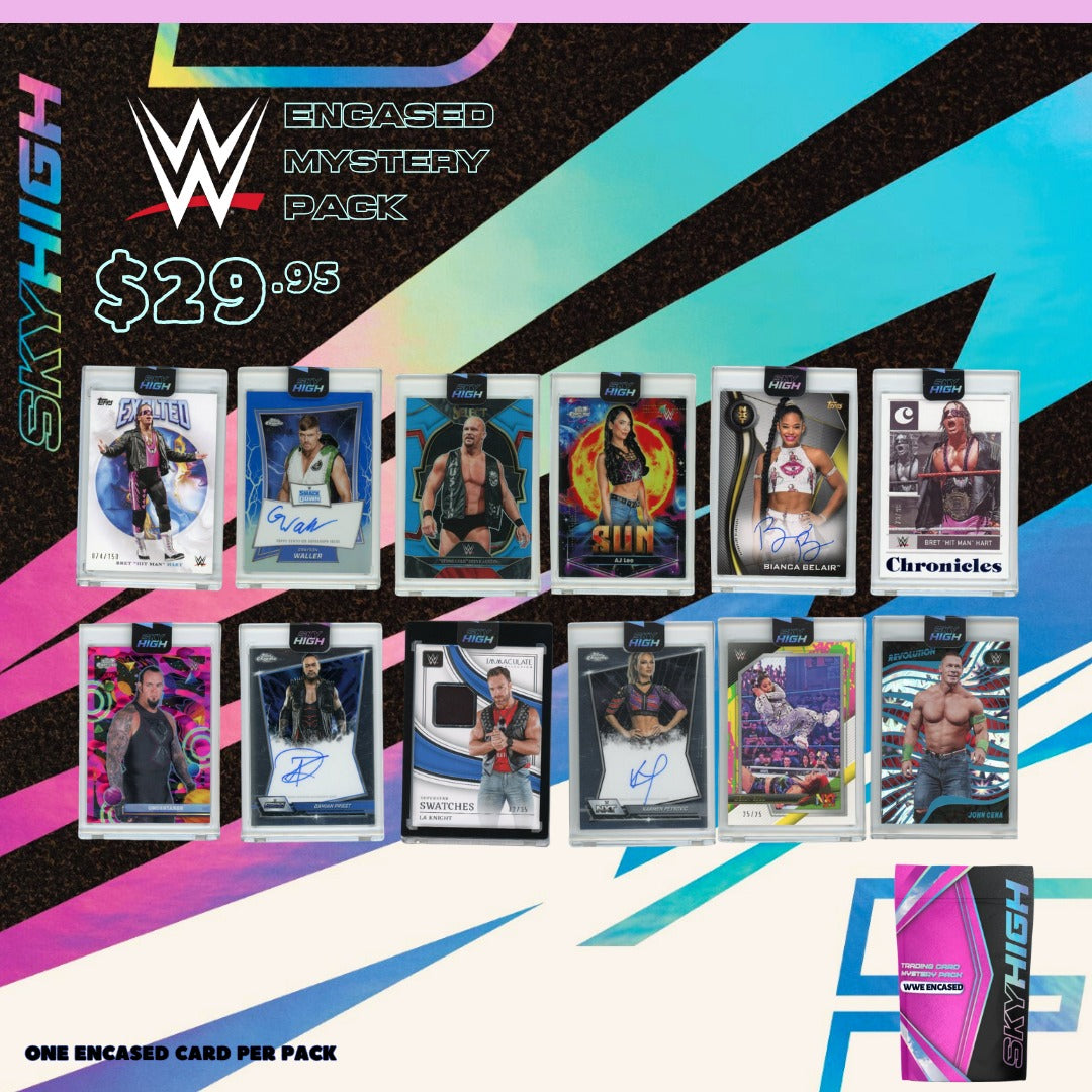 2026 Skyhigh Encased WWE Volume 9 Mystery Pack