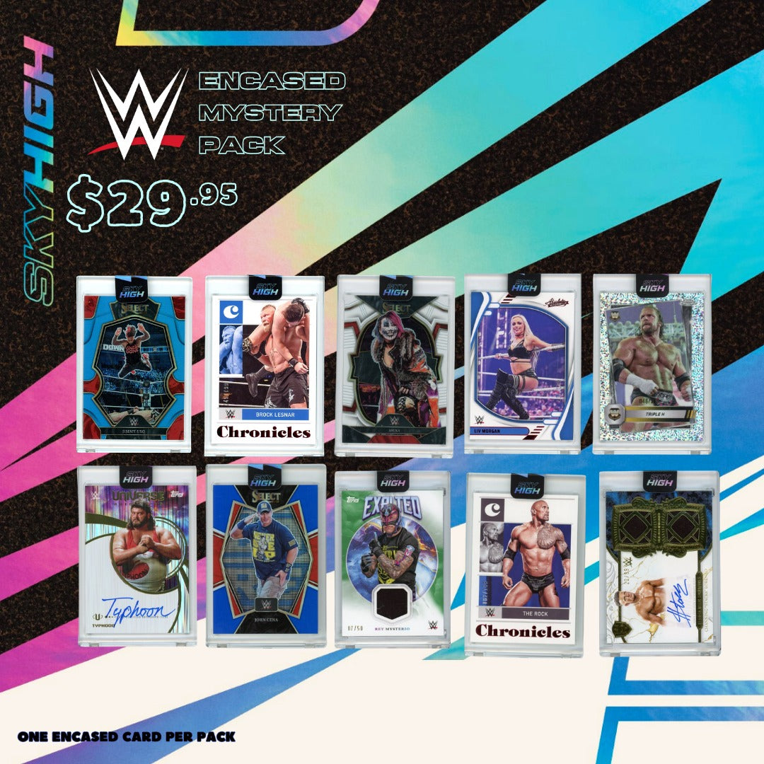 2026 Skyhigh Encased WWE Volume 9 Mystery Pack