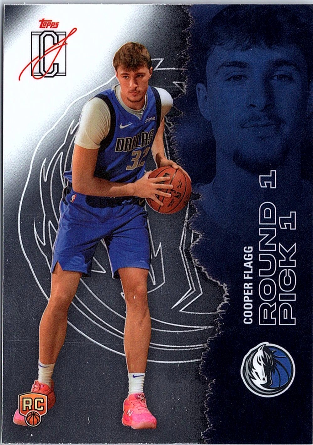 Cooper Flagg Topps Signature Class 101 NM